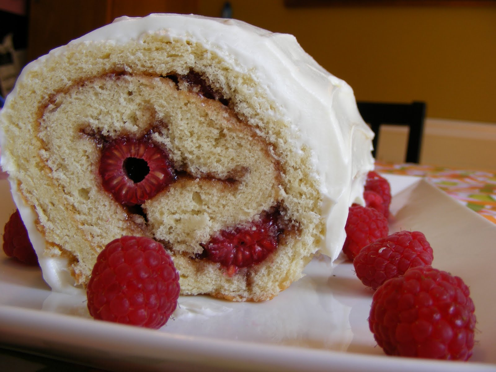 The Virtual Goody Plate Raspberry Jelly Roll