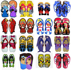 MODEL KARAKTER SANDAL 1