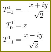 La Mecánica Cuántica Operadores tensoriales