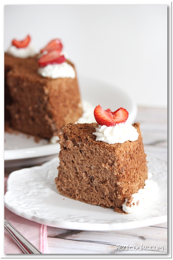Chocolate Angel Cake {Angel Food Cake Recipe} The Real Thing with the Coake Family