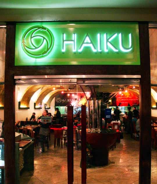 Haiku Japanese Restaurant at Greenbelt Got to Travel