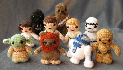 Knitted Star Wars Characters