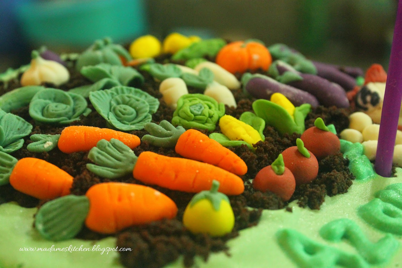 Madame's Kitchen Vegetable Garden Cake