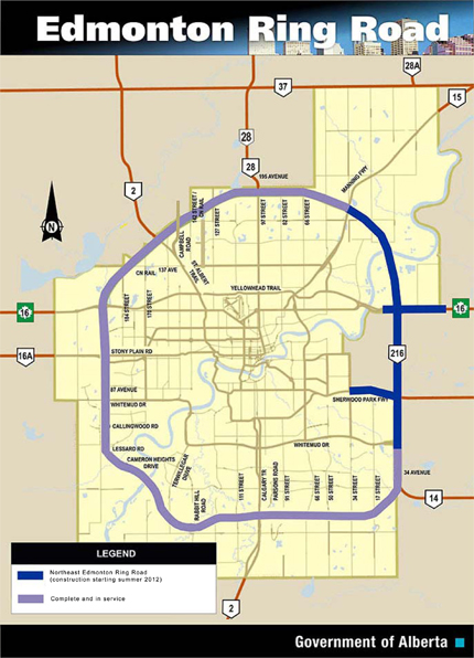 Street map Edmonton PDF