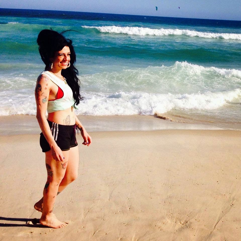 Amy Winehouse Sósia na Barra da Tijuca
