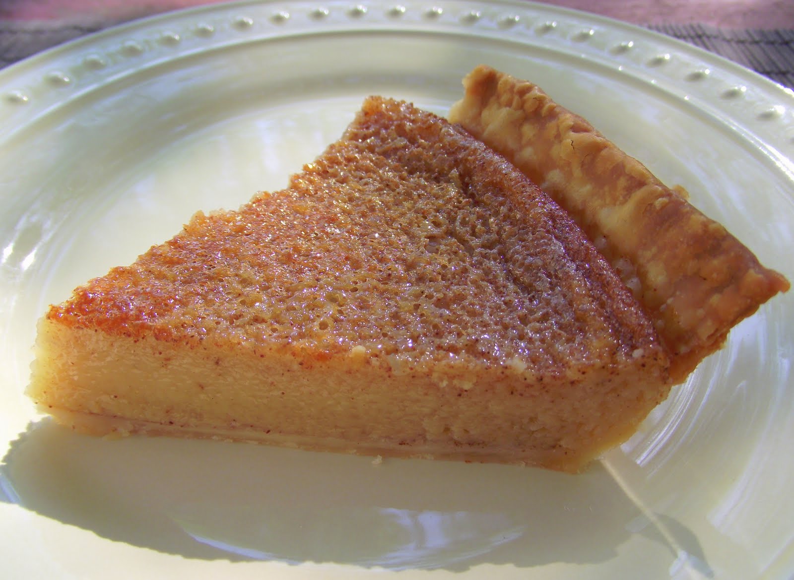 The Family Foodie » Caramel Custard Pie