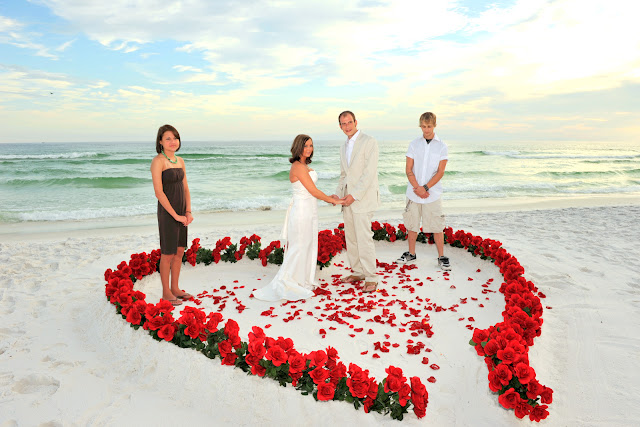 beach wedding pic