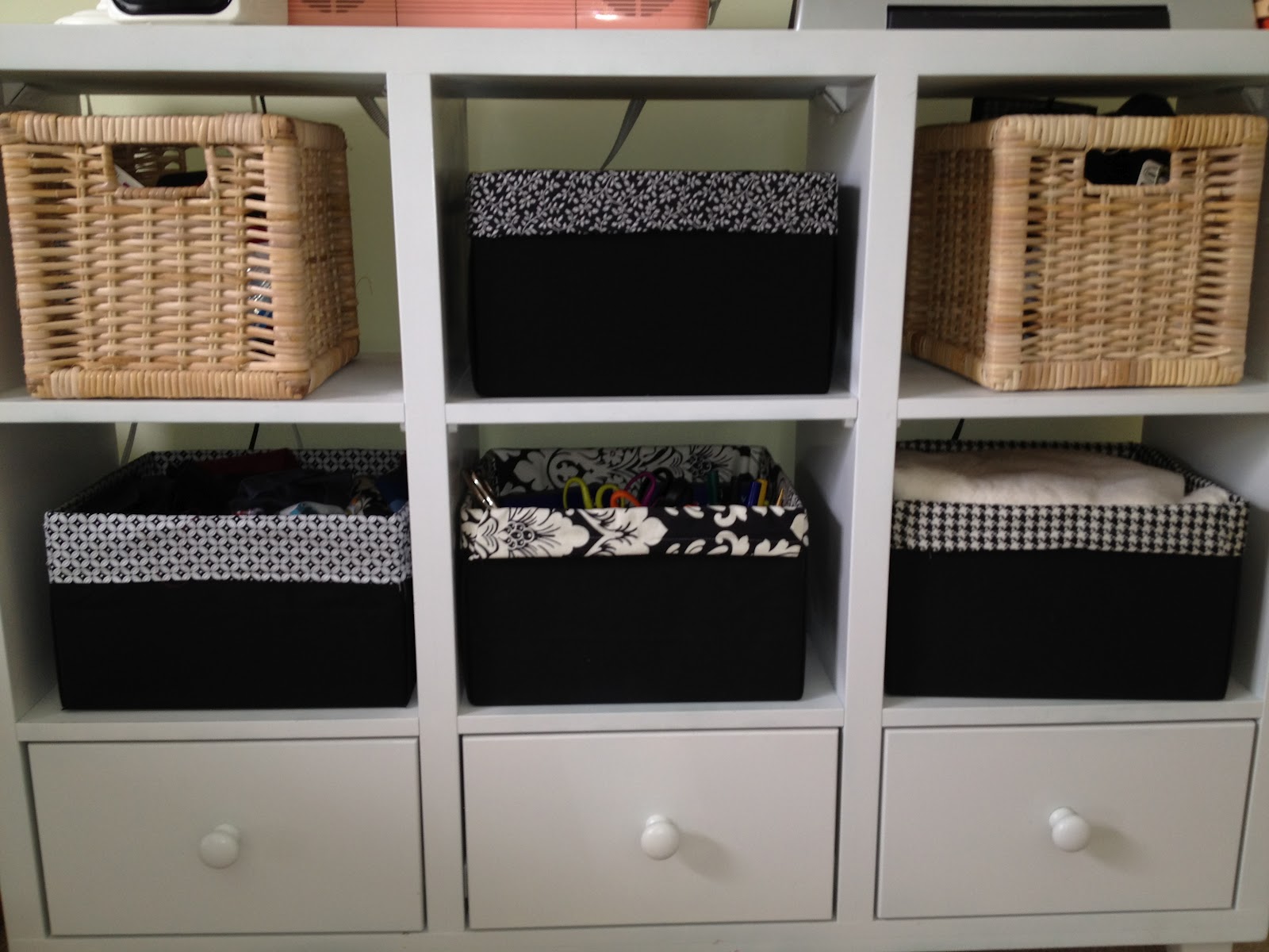 CasaLupoli Create Lined Storage Bins Using a KCup Box