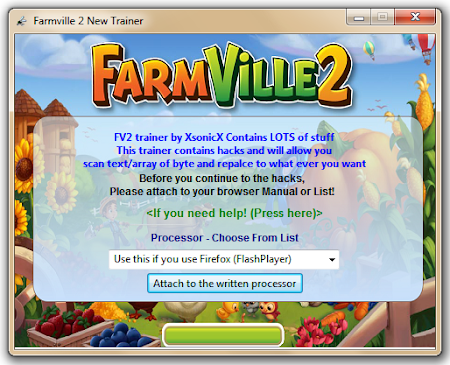 Cheat Farmville 2 Trainer