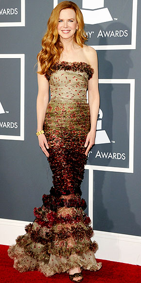 Nicole Kidman struck a pose in