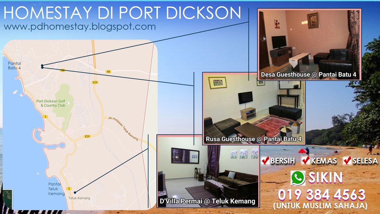 HOMESTAY PILIHAN ANDA DI PORT DICKSON