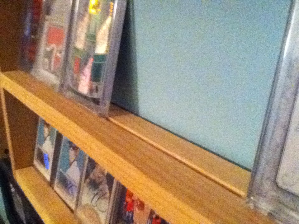 Mr.BaseballScott CUSTOM CARD SHELVES!