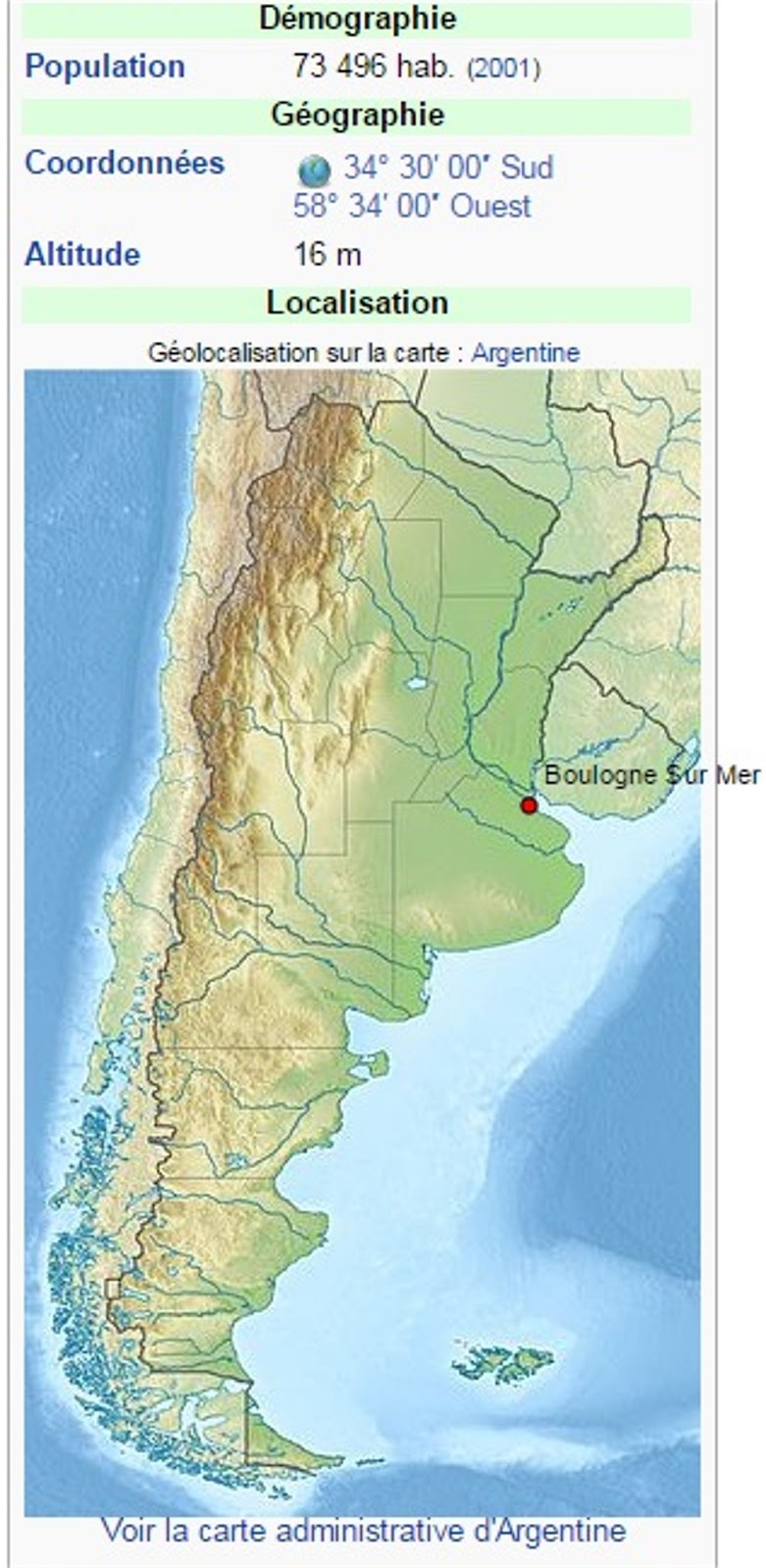 Nieuws van over de Schreve Boulogne sur Mer es una localidad Argentina