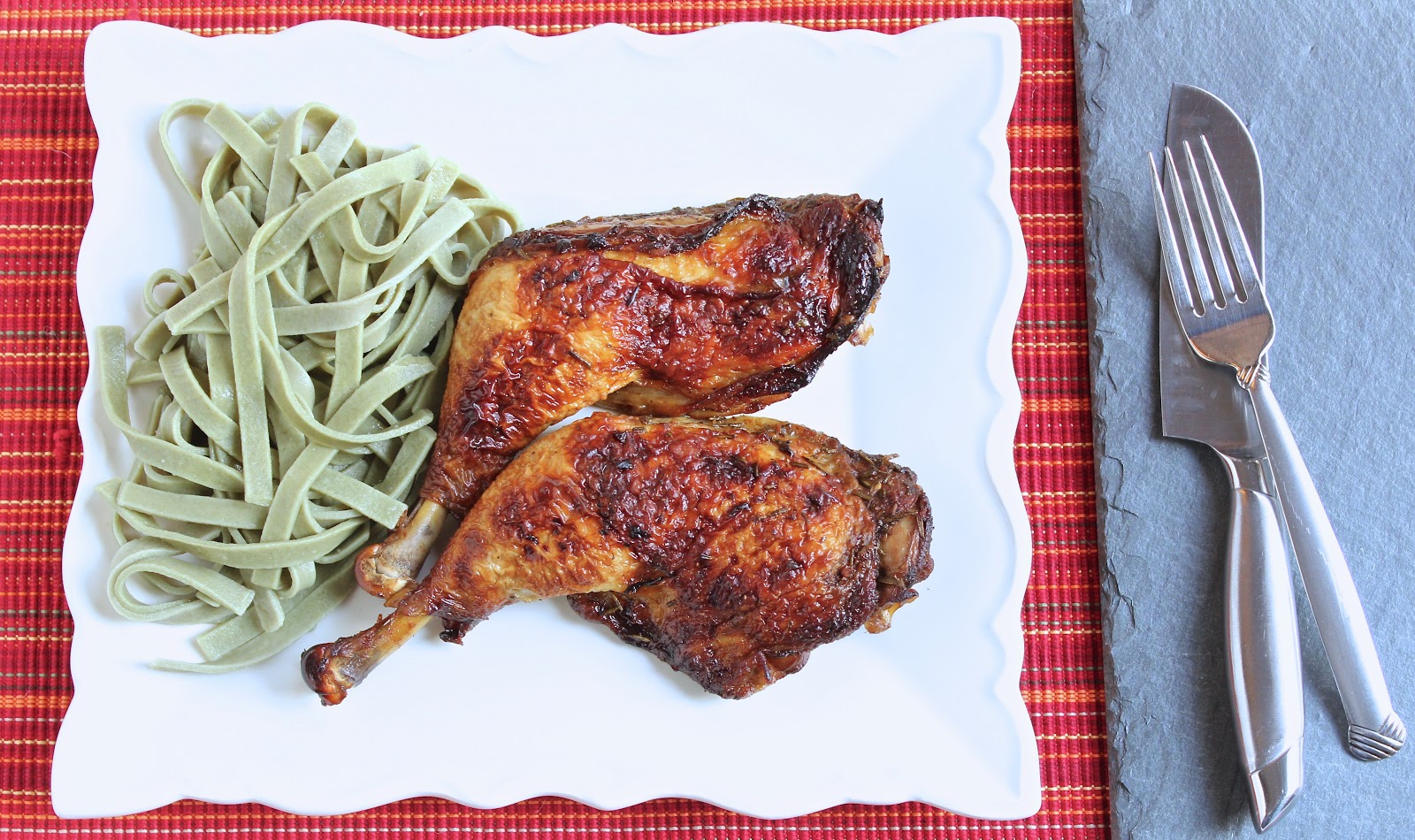 ROASTED BALSAMIC ROSEMARY CHICKEN QUARTERS In Good Flavor Great