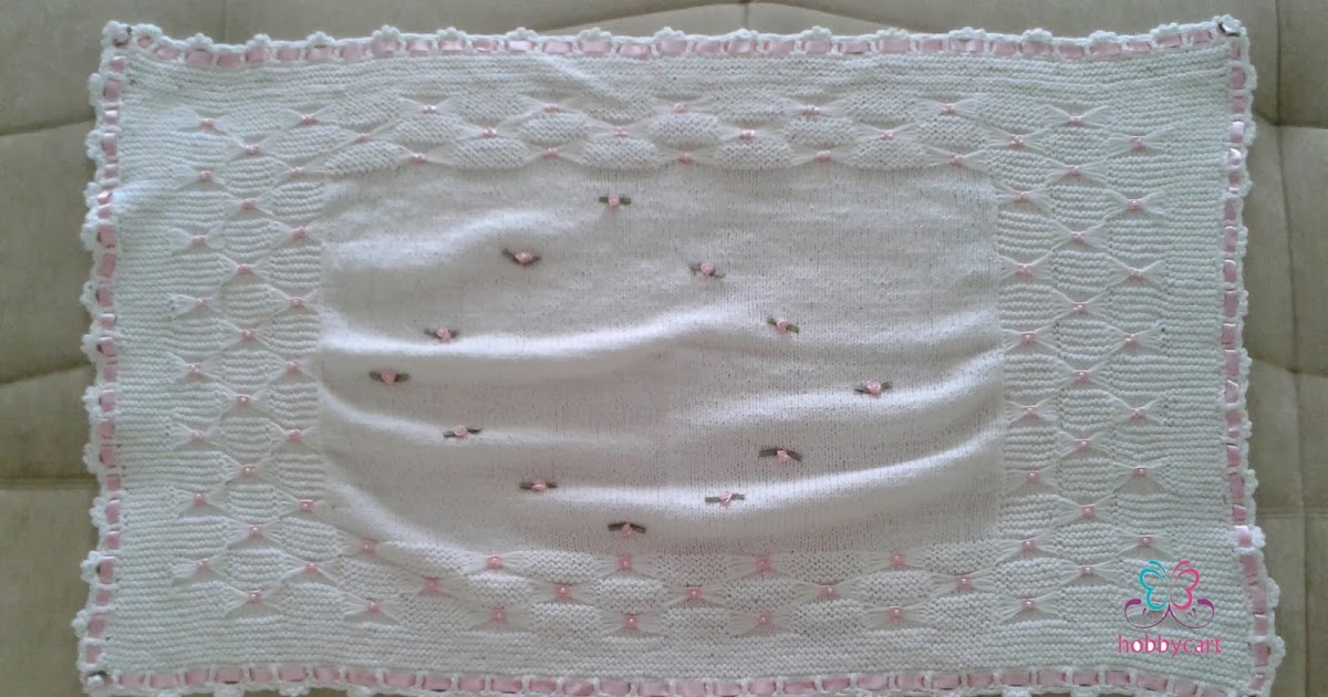 Hobi sepeti&hellip; Örgü bebek battaniyesi