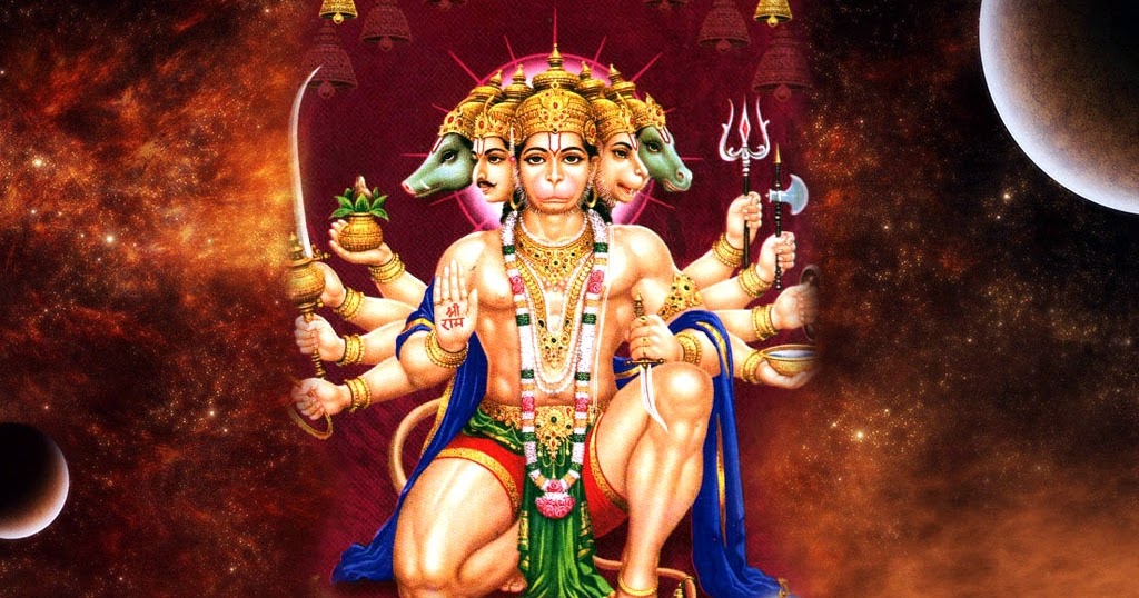 panchmukhi hanuman 3d wallpaper