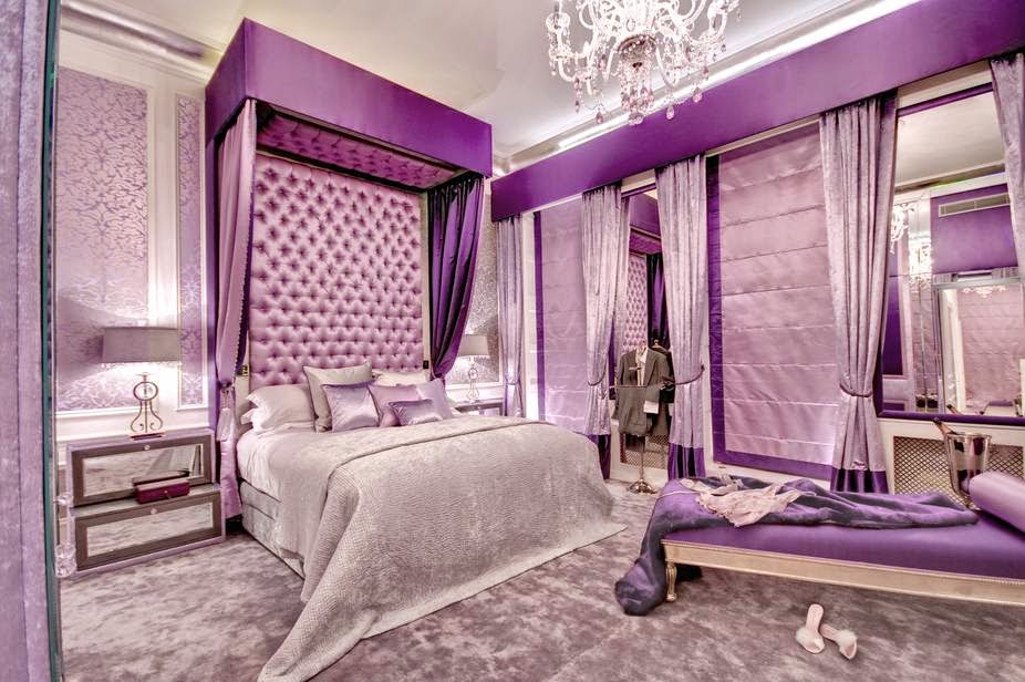 Purple Home's: Dekorasi Kamar Tidur Ungu
