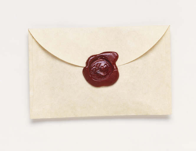 CHLOE SAMANTHA TURNER wax letter seals