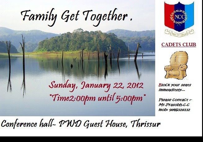 cadets club photos cadets club family gettogether invitation card get together invitation cards