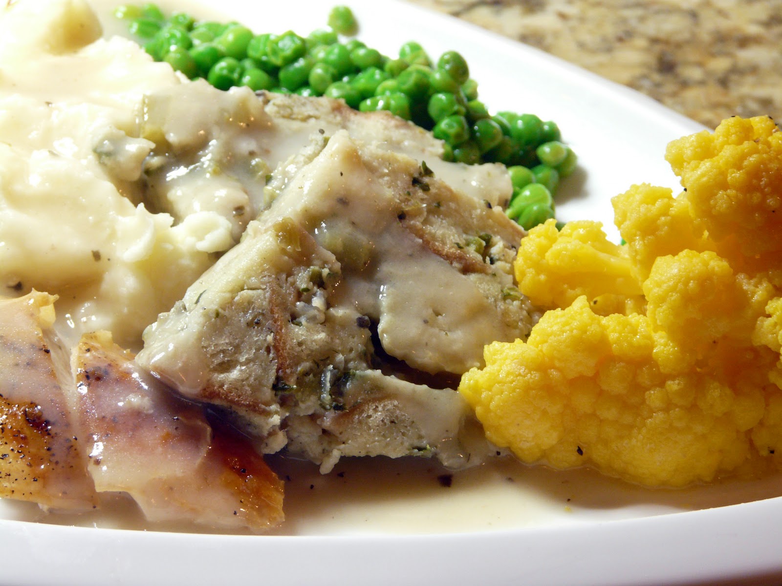 Thibeault's Table Roast Chicken Dinner with German Style Dumpling