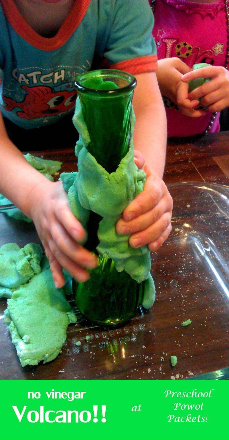 Worksheet Volcano In A Bottle no vinegar volcano science experiment preschool powol packets them build the around a vase or water bottle many of volcanoes in uganda have lots plants growing on so ki