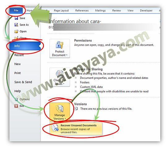 Cara mengecek tulisan yang salah di microsoft word 2007