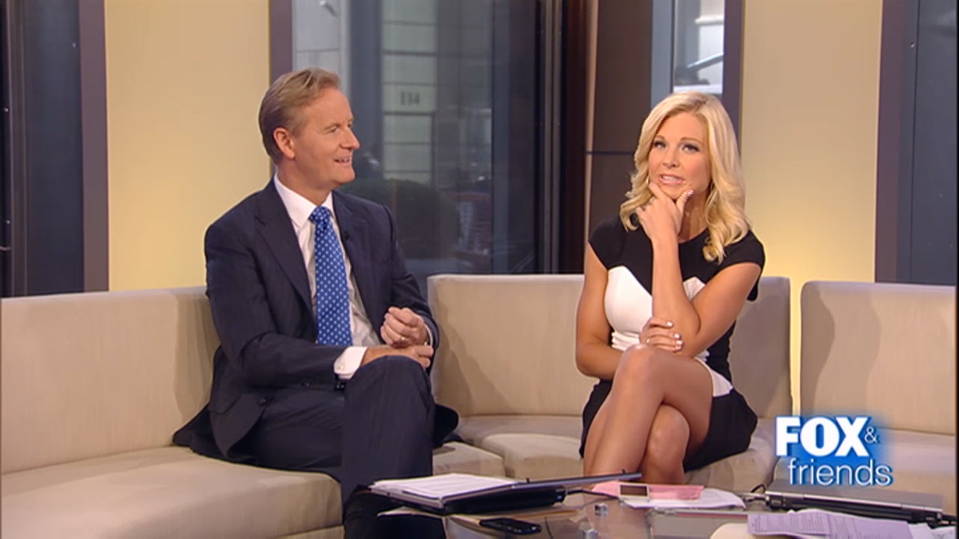 Thursday: Ainsley Earhardt and Maria Molina caps @ Fox and Friends. 