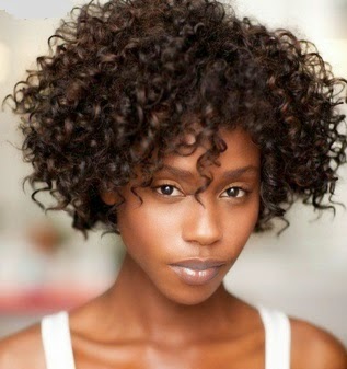 Moda Cabellos Peinados Rizos Cortos Para Mujeres Negras