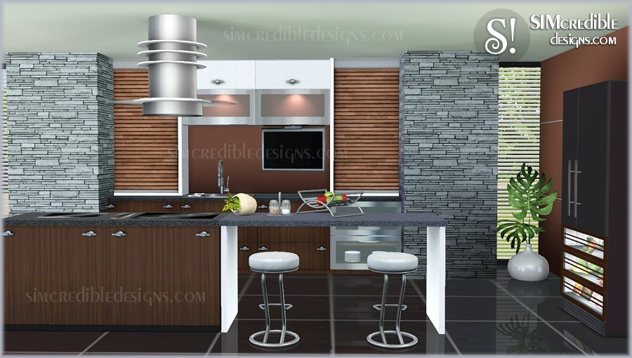 entertainment world My Sims 3 Blog Cayenne Kitchen Set by Simcredible
