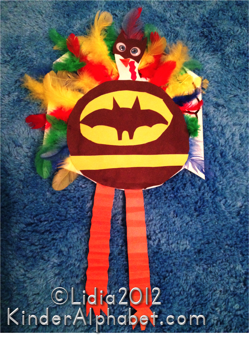 Turkey in disguise instructions picture