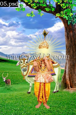 Krishna PSD Theme for Children