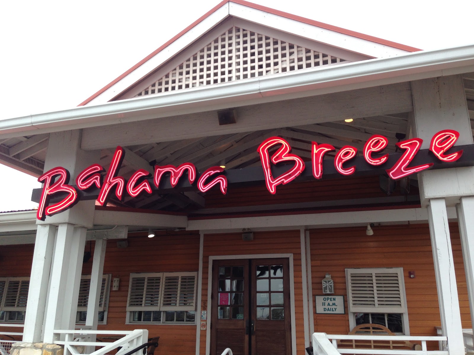Bahama Breeze, Robinson, PA PITTSBURGH TENDO REVIEW