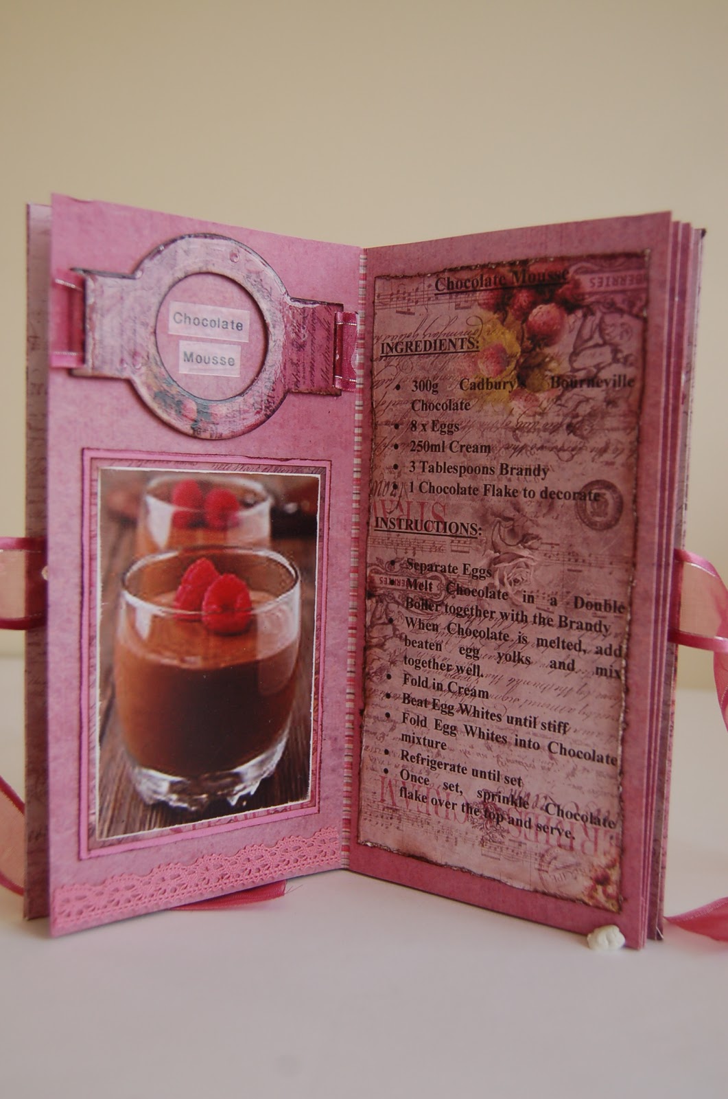 Jamies Happy Scrapping Dessert Recipe Book