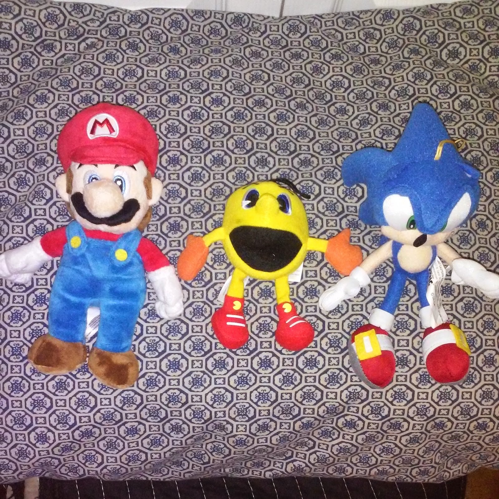 mario and sonic plush