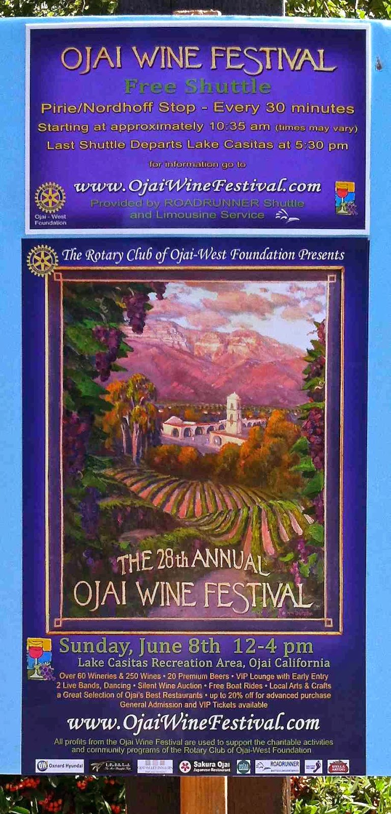 Taste N Trip Ojai Wine Festival 2014