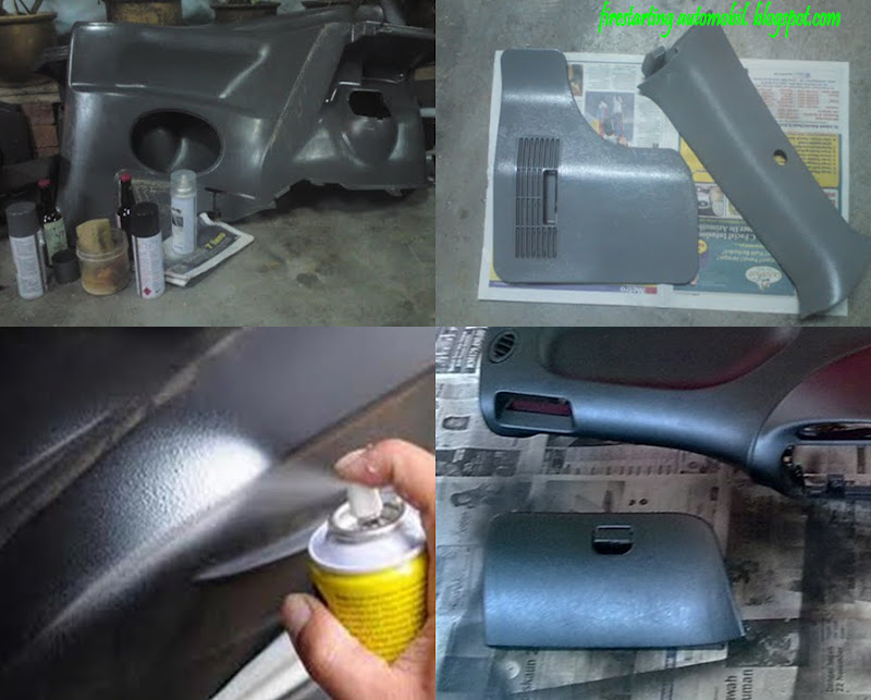 Fire Starting Automobil Diy Hilangkan Calar Dashboard Kereta