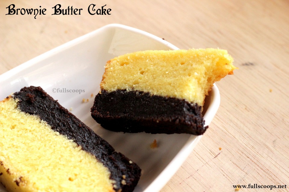 Brownie Butter Cake Full Scoops A food blog with easy,simple