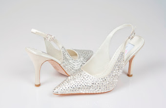 Cinderella Slingbacks - Designer Luxury Shoes Gift from Crystal Couture