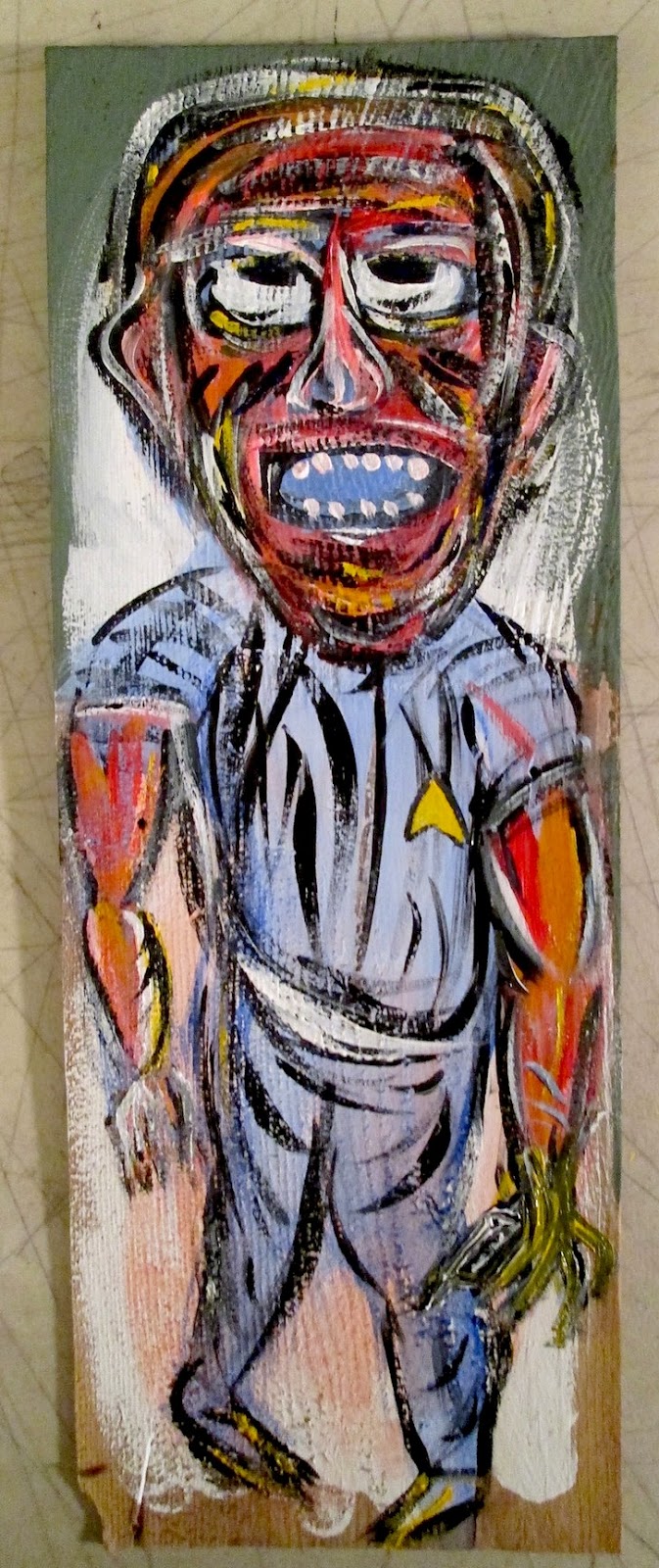 Art By Nyland's Syracuse Art Freak: Zombie Paintings, October 18 2012