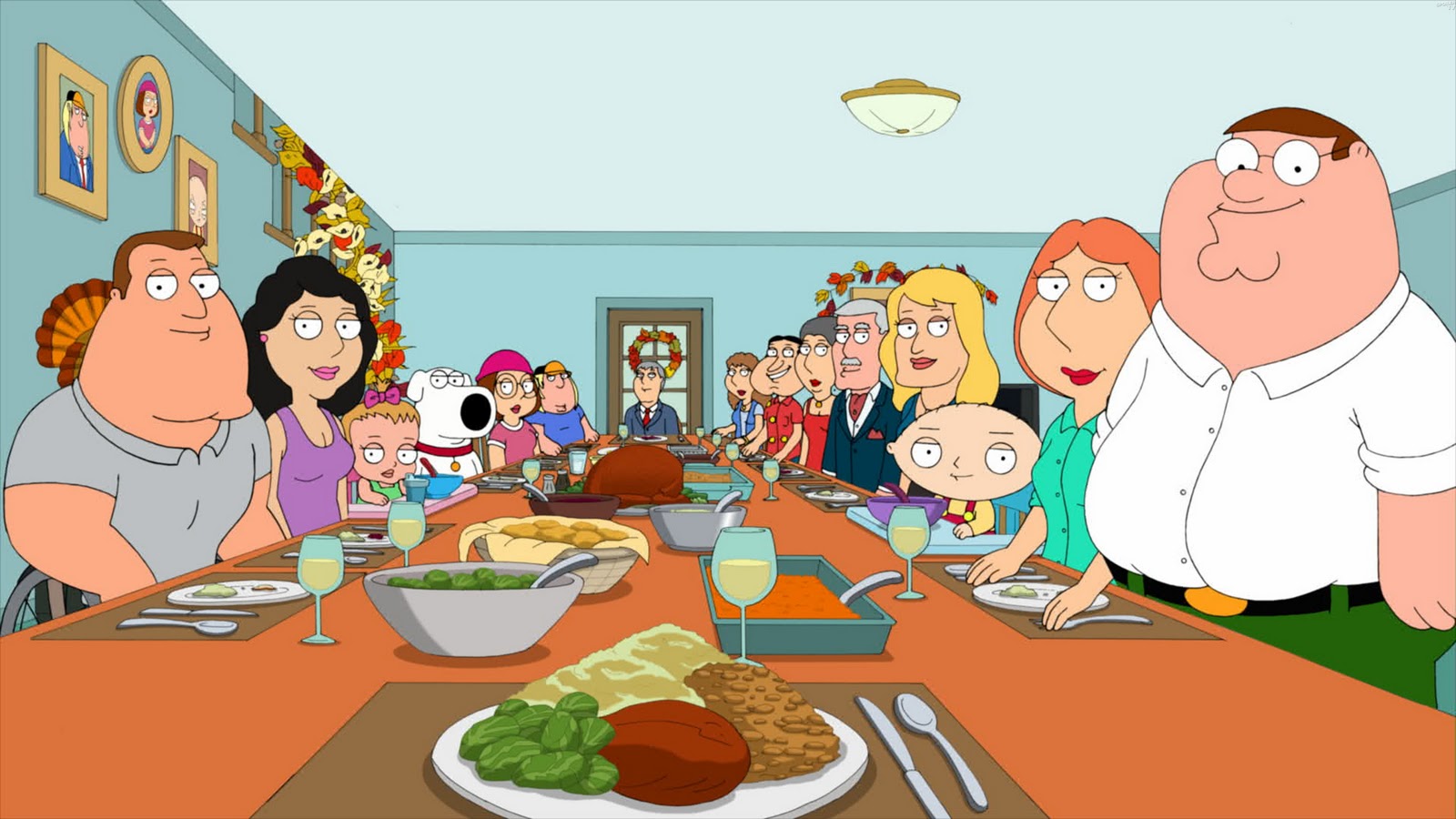 Family Guy 10.06/07 Thanksgiving / Amish Guy O Mundo das Séries