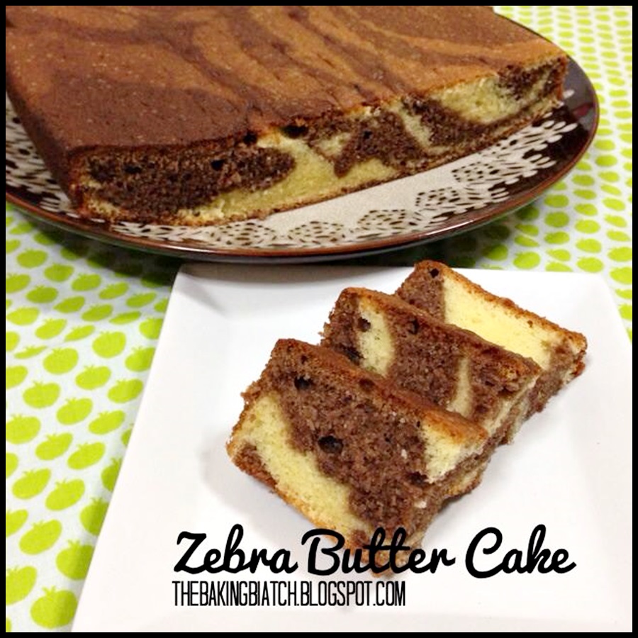 The Baking Biatch by Cynthia Lim Zebra Butter Cake