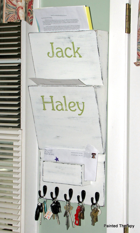 Painted Therapy Make Your Own School Papers Organizer