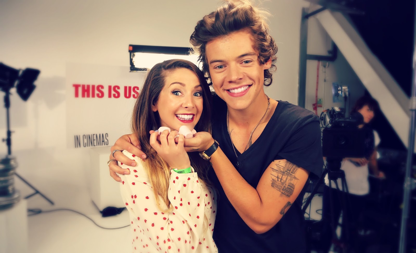 Meeting One Direction, Zoella