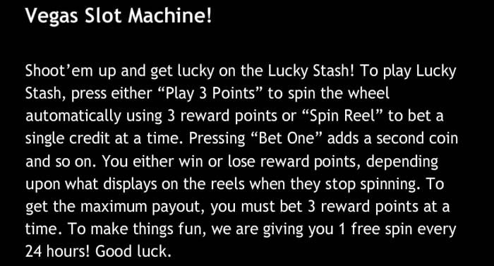 About VEGAS SLOT MACHINE