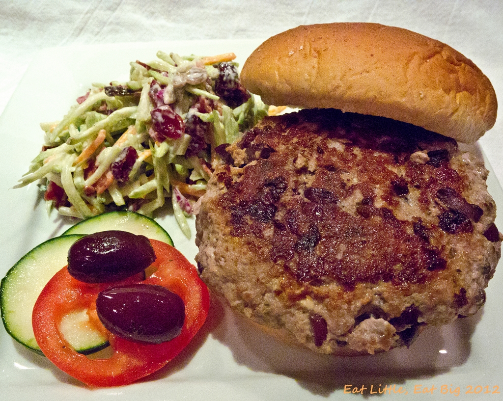 Recipe for Olive and Feta Turkey Burgers Eat Little, Eat Big