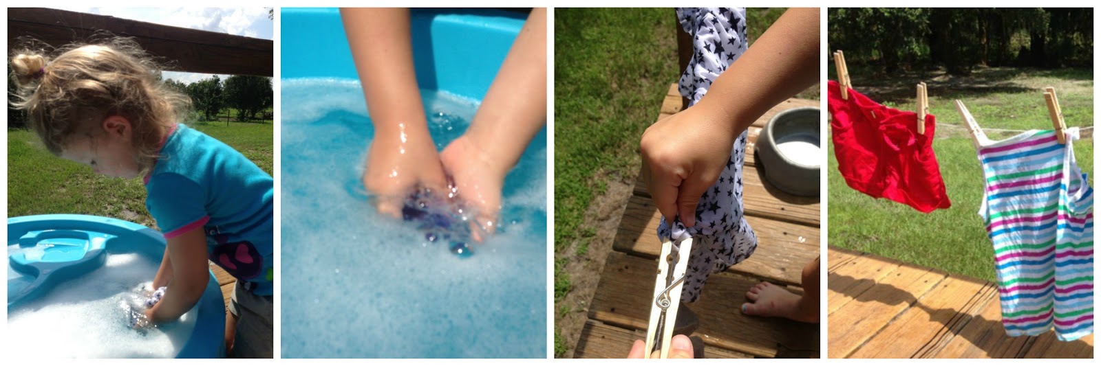 Encourage. Play. Learn. Pretend Laundry Play