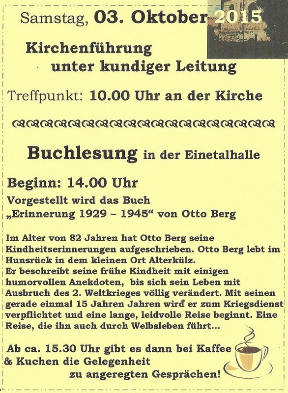 Otto Berg Erinnerungen 1929 1945