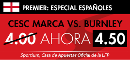 premier league supercuotas marcan españoles primera jornada premier league supercuotas marcan españoles