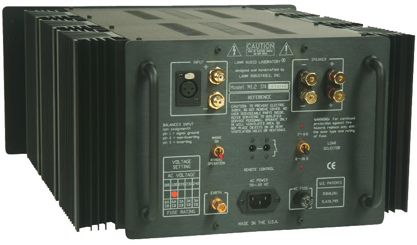 Lamm M1.2 Reference monoblock power amplifier review is coming M & S