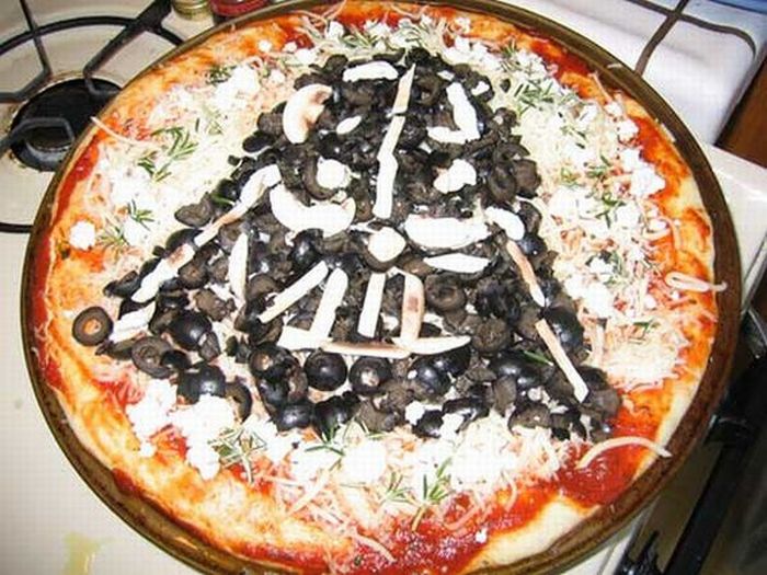 Simply Creative Fancy Pizza Art